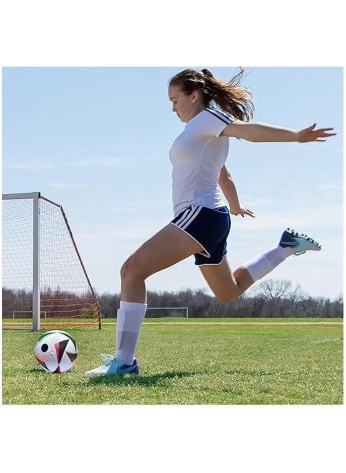 كرة قدم بريميوم، نسخة كرة كرة القدم/كرة الصالات يورو 2024، الحجم والوزن الرسمي، أداء عالي للعب داخل الصالات/الخارجية مع قبضة وتحكم ممتازين، كرة ذات جودة، الحجم 5 - Image 4